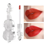 2-Color Violin Lip Glaze , Soft Velvet Matte Airy Hydrating Lip Glaze