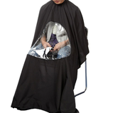 Professional Salon Apron Waterproof Cape Barber Styling Tool Salon Hairdresser Visible Apron Hair Cutting Hairdressing Gown Cape