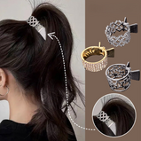 High Ponytail Grab Clip Anti-sagging Fixed Artifact Ponytail Buckle Hairpin Female Shark Hair Claws Fashion Hair Accessories