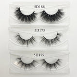 Wholesale 20/30/40/50Pairs Eyelashes 3D Mink Lashes Handmade Fluffy Dramatic Lashes Cruelty Free False Eyelashes Makeup Lashes