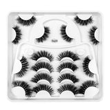 9 to Install Three-Dimensional Thickened Chemical Fiber False Eyelashes