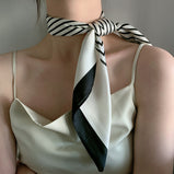 French Scarf Headband Temperament Ribbon Hair Accessories