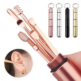 Ear Pick Set Toothpick Ear Wax Remover Ear Spoon Curette Care Cleaning Tool