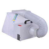 Portable spray painting ventilation hood