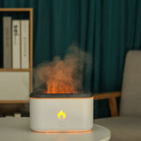 Drop Shipping 3D Flame Humidifier 300ML Ultrasonic Flame Aroma Diffuser Essential Oil Diffuser Top Sell