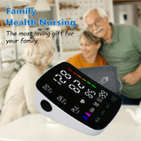 Automatic High Blood Pressure Detector For Home Use; Large Color Screen Easy To Read; Automatic Upper Blood Pressure Monitor With Extral Large Blood Pressure Cuff
