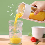 Portable Wireless Blender With The Straw; USB Travel Juice Cup Baby Food Mixing Juicer Machince With Updated 8 Blades