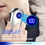 New Mini Rechargeable Electric Shaver Waterproof Travel Compact Electric Portable Shaver Men's Household Shaver Beard Trimmer