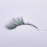 Newly Colorful Eyelashes Soft Mink Lashes Winged Thick Eyelash Handmade Curly Lashes Natural Long Lash For Eyelash Extension