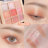 20 Kleuren Oogschaduw Palet Pearly Matte Aarde Kleur Oogschaduw Draagbare Shiny Langdurige Natuurlijke Oogschaduw Make-Up Cosmetische