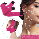 Tighten and Lift Your Skin Instantly with this Face-Lifting Firming Bandage Belt Mask!