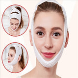 V-Line Face Lift Up Belt: Get a Youthful Look Instantly with this Double Chin Reducer!