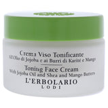 Toning Face Cream by LErbolario for Unisex - 1.6 oz Cream