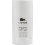 LACOSTE EAU DE LACOSTE L.12.12 BLANC by Lacoste PURE DEODORANT STICK 2.4 OZ