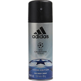 ADIDAS UEFA CHAMPIONS LEAGUE by Adidas DEODORANT BODY SPRAY 5 OZ (ARENA EDITION)