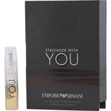 EMPORIO ARMANI STRONGER WITH YOU by Giorgio Armani EDT SPRAY VIAL ON CARD