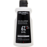 GOLDWELL by Goldwell SYSTEM CREAM DEVELOPER LOTION 6% 20 VOL FOR TOPCHIC & OXYCUR 33.8 OZ