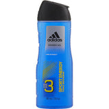 ADIDAS SPORT ENERGY by Adidas 3 IN 1 FACE AND BODY SHOWER GEL 13.5 OZ