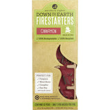 CINNAMON FIRESTARTERS by DOWN TO EARTH FIRESTARTERS FRAGRANCED COLORED WAX COMBINED WITH RECYCLED AND RENEWABLE MATERIAL. BOX CONTAINS 10X1.8 OZ EACH TEARAWAY PODS