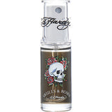 ED HARDY SKULLS & ROSES by Christian Audigier EDT SPRAY 0.25 OZ MINI (UNBOXED)