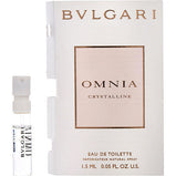 BVLGARI OMNIA CRYSTALLINE by Bvlgari EDT SPRAY VIAL ON CARD