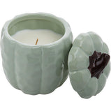 HARVEST SPICE by Northern Lights CERAMIC PUMPKIN CANDLE 11 OZ