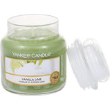 YANKEE CANDLE by Yankee Candle VANILLA LIME SCENTED SMALL JAR 3.6 OZ