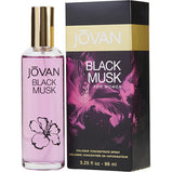 JOVAN BLACK MUSK by Jovan COLOGNE CONCENTRATE SPRAY 3.25 OZ