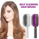 Self Cleaning Hair Brush For Women Massage Scalp Promote Blood Circulation Anti Hair Loss 3D Hair Growth Comb Hairbrush Self-Cleaning Hair Brush   3D Air Cushion Massager Brush   Airbag Massage Comb