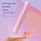 USB Rechargeable Wireless Hair Straightener for Home Use - Dual-Use Straight and Curly Hair Straightener with No Hair Damage