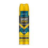 ABOVE Sport Energy - 48 Hours Antiperspirant Deodorant - Dry Spray for Men - Woody, Floral Fragrance - Protects Against Sweat and Body Odor - Delivers Instant Freshness - Alcohol Free - 3.17 oz