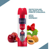 ABOVE Dolce Vita - 48 Hours Antiperspirant Deodorant - Dry Spray for Women - Notes of Apple, Berries and Mandarin - Protects Against Sweat and Body Odor - Stain and Cruelty Free - 3.17 oz