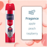 ABOVE Dolce Vita - 48 Hours Antiperspirant Deodorant - Dry Spray for Women - Notes of Apple, Berries and Mandarin - Protects Against Sweat and Body Odor - Stain and Cruelty Free - 3.17 oz