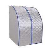 Portable Infrared Sauna Tent Personal Sauna, One Person Sauna Room Full Body for Home Spa Relaxation, Far Infrared FIR Heating, with Heating Foot Cushion and Chair