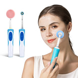 Oral-B Facial Cleansing Brush Head - Waterproof Silicone Face Spin Brush for Deep Cleaning, Exfoliating, and Massaging - Replacement Heads for Electric Toothbrushes - Skin Care Tool