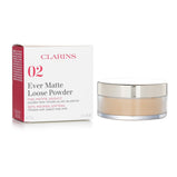 CLARINS - Ever Matte Loose Powder - # 02 Universal Medium 80079951 /  482935 15g/0.5oz