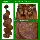 #30 Auburn - 20 inch Body Wave