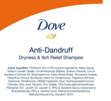 Dove Anti Dandruff Shampoo;  DermaCare Dry Scalp Treatment with Pyrithione Zinc for Dry Scalp;  12 oz