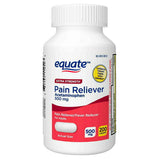 Equate Extra Strength Acetaminophen Caplets;  500 mg 200 Count